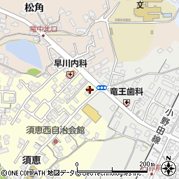 山口県山陽小野田市須恵西838周辺の地図