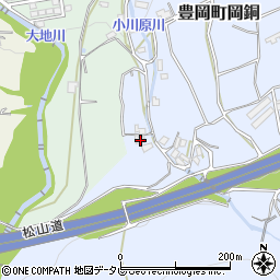 愛媛県四国中央市豊岡町岡銅46周辺の地図