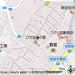 愛媛県新居浜市新田町周辺の地図