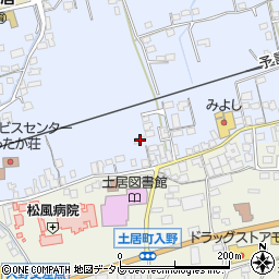 愛媛県四国中央市土居町土居769周辺の地図
