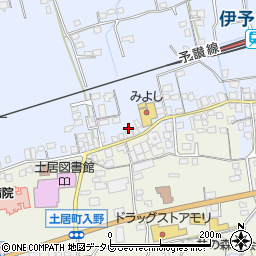 愛媛県四国中央市土居町土居726周辺の地図