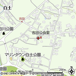 山口県宇部市西岐波吉田1028周辺の地図