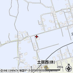 愛媛県四国中央市土居町土居1009周辺の地図