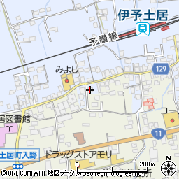 愛媛県四国中央市土居町土居683周辺の地図