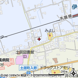愛媛県四国中央市土居町土居728周辺の地図