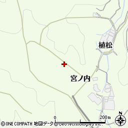 徳島県小松島市櫛渕町宮ノ内34周辺の地図