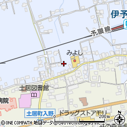 愛媛県四国中央市土居町土居729周辺の地図