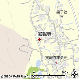 愛媛県西条市実報寺846周辺の地図