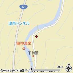 和歌山県田辺市龍神村龍神73周辺の地図