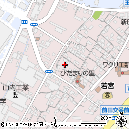 愛媛県新居浜市新田町1丁目21周辺の地図