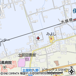 愛媛県四国中央市土居町土居757周辺の地図