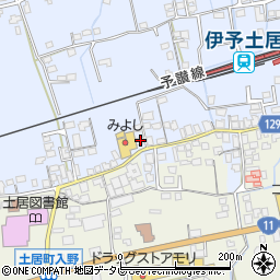 愛媛県四国中央市土居町土居693周辺の地図
