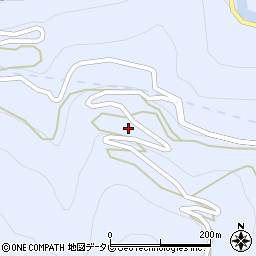 徳島県三好市池田町松尾松本266-2周辺の地図
