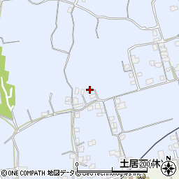 愛媛県四国中央市土居町土居1386周辺の地図
