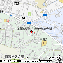 山口県宇部市海南町8周辺の地図