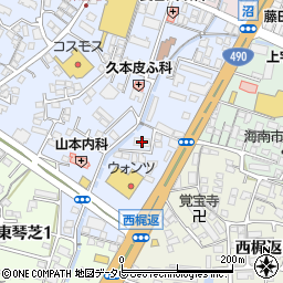 川口硝子店周辺の地図