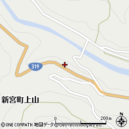 愛媛県四国中央市新宮町上山3308周辺の地図