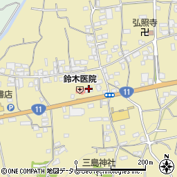 伊予銀行土居支店 ＡＴＭ周辺の地図