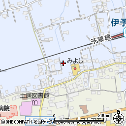 愛媛県四国中央市土居町土居730周辺の地図