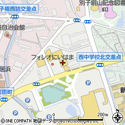 西松屋フォレオ新居浜店周辺の地図