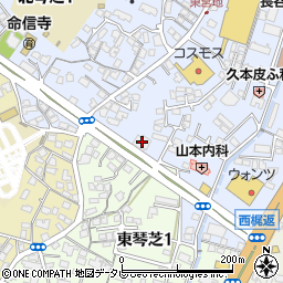 山口銀行上宇部支店周辺の地図