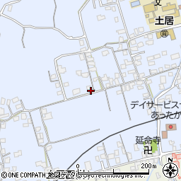 愛媛県四国中央市土居町土居1455周辺の地図