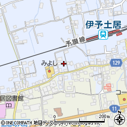 愛媛県四国中央市土居町土居678周辺の地図