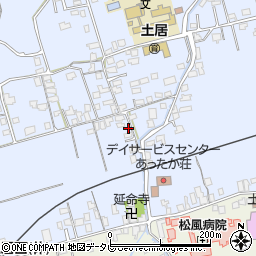 愛媛県四国中央市土居町土居906周辺の地図