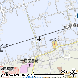 愛媛県四国中央市土居町土居754周辺の地図