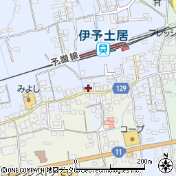 愛媛県四国中央市土居町土居56周辺の地図