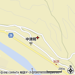 和歌山県日高郡日高川町船津289周辺の地図
