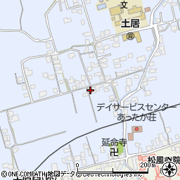 愛媛県四国中央市土居町土居912周辺の地図