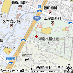 西日本デイサービス　いきいき参宮通り周辺の地図