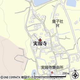 愛媛県西条市実報寺875周辺の地図