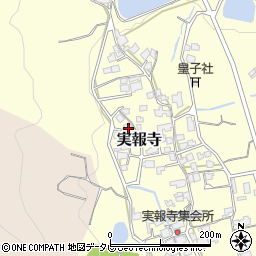愛媛県西条市実報寺878周辺の地図