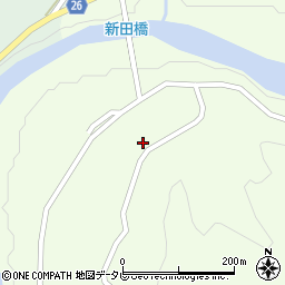 和歌山県日高郡日高川町高津尾1082周辺の地図
