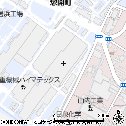 大成海運株式会社　住友重機械工業構内水切現場詰所周辺の地図