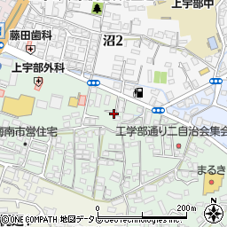 山口県宇部市海南町5周辺の地図