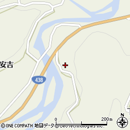 徳島県名西郡神山町下分今井390周辺の地図