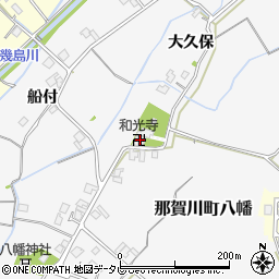 和光寺周辺の地図