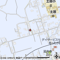 愛媛県四国中央市土居町土居1456周辺の地図