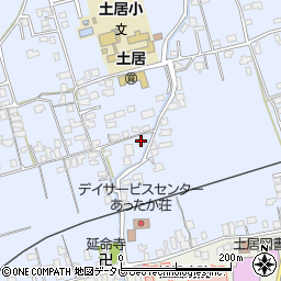 愛媛県四国中央市土居町土居1538周辺の地図