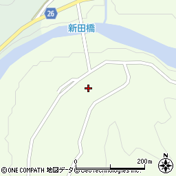 和歌山県日高郡日高川町高津尾1081周辺の地図