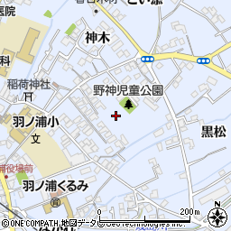 徳島県阿南市羽ノ浦町中庄やたけ周辺の地図