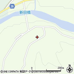和歌山県日高郡日高川町高津尾1055周辺の地図