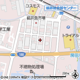セコム株式会社　柳井事務所周辺の地図