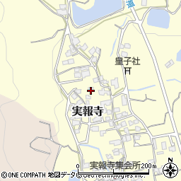 愛媛県西条市実報寺887周辺の地図