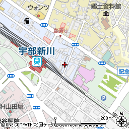 サン株式会社　宇部営業所周辺の地図