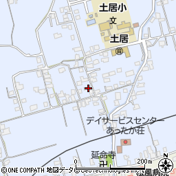 愛媛県四国中央市土居町土居1507周辺の地図