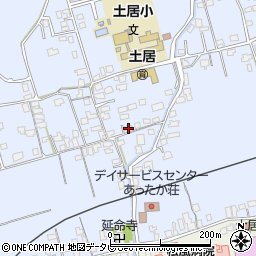 愛媛県四国中央市土居町土居1541周辺の地図